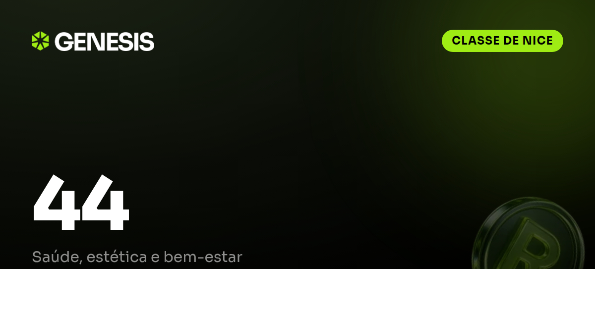 Classe 44 do INPI: Saúde, estética e bem-estar
